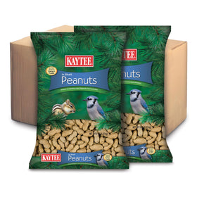 Kaytee in-shell peanuts attract cardinals for natural foraging energy