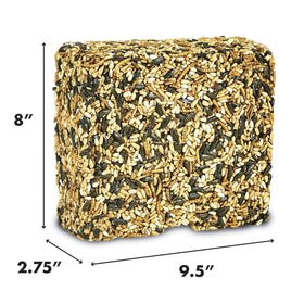 Kaytee mealworms seed cake highlights high-protein food for backyard birds
