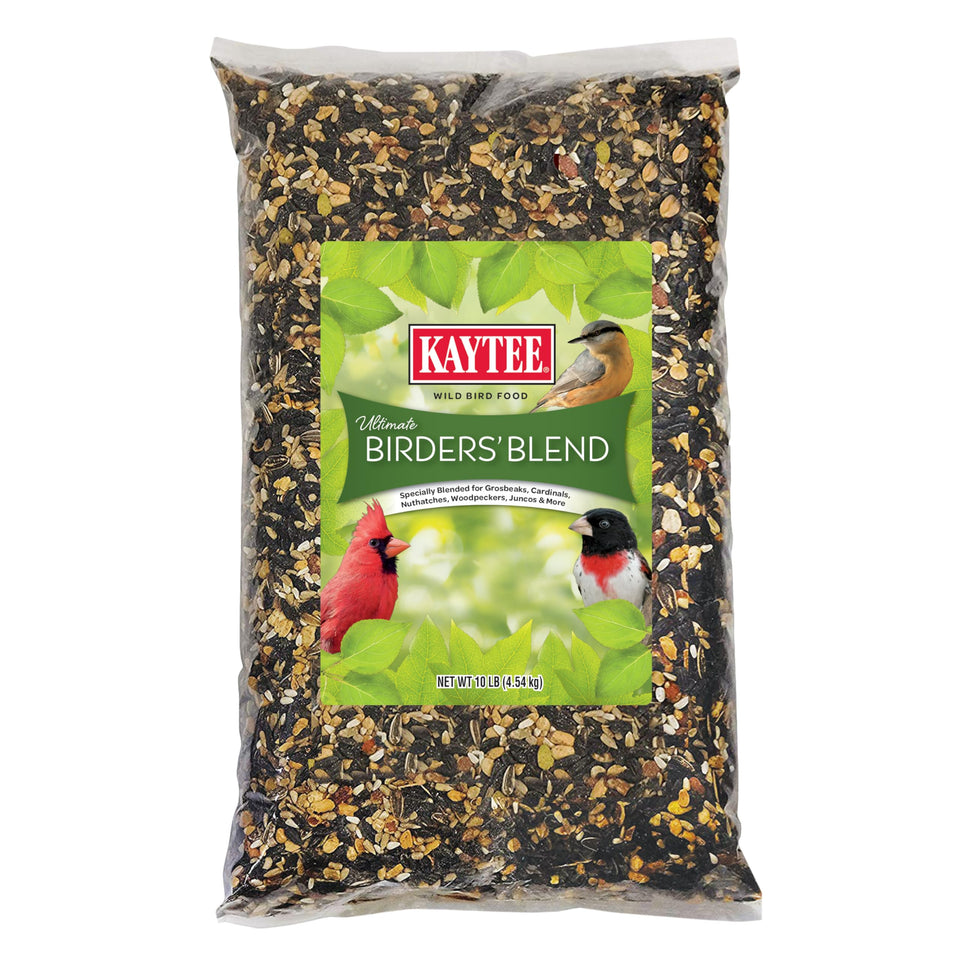 Kaytee Ultimate Birder's Blend 10lb bag attracts diverse wild birds to your yard