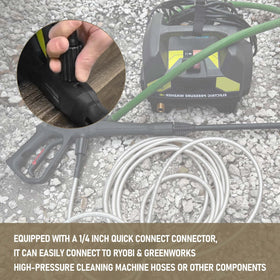 KazFFD leak-proof connections reduce leaks for uninterrupted washing sessions.