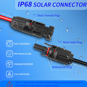 kbaoele 10ft extension cable with 10AWG for low-resistance power
