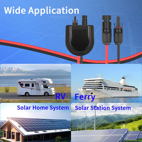 kbaoele weatherproof solar junction box suitable for boats and campers
