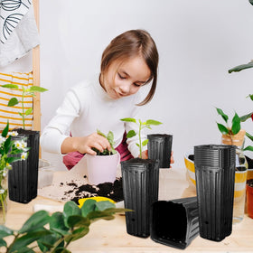 KBOROVER durable lightweight plant pots ideal for seed starting