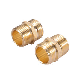 Kbrotech brass adapter image highlighting extra rubber washer for watertight connections.