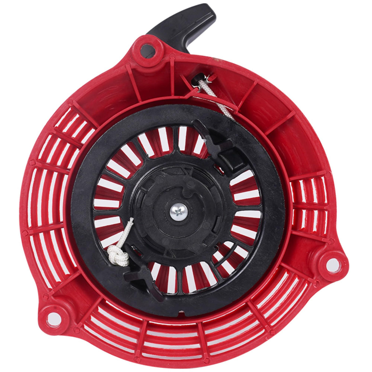 KBZ GCV160 pull start recoil starter front view with quick-start benefits