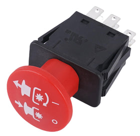 KBZ 8-terminal PTO switch front view, compact and ready for quick replacement.