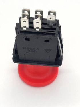 KBZ 8-terminal PTO switch mounting holes ensure easy, secure installation.