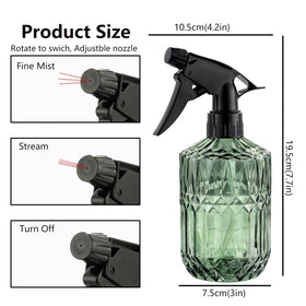 KCKHFA ultra-fine mist nozzle delivering gentle, even humidity for delicate plants.