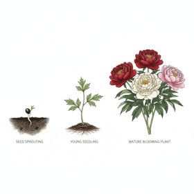 KCT GARDEN peony blooms offer long-lasting color through seasons.
