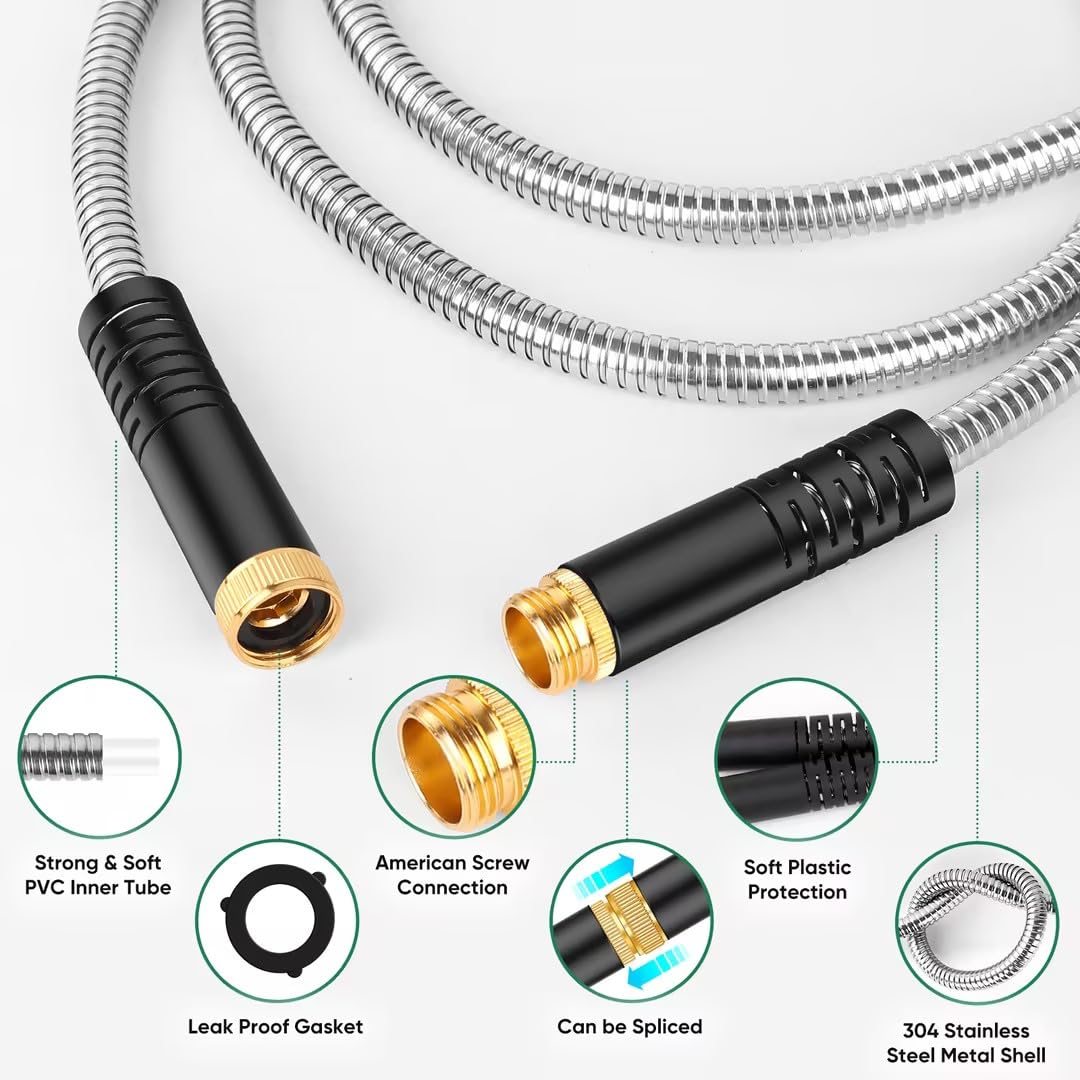 Kebose 3/4 inch connections enable easy splicing and extended setups.