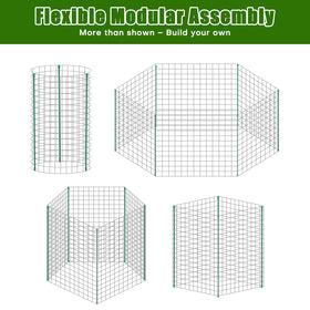 Kecaopdt hot-dip galvanized mesh withstands outdoor weather conditions.