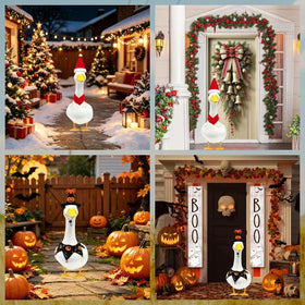 Kedaijin Fourth of July goose costume for patriotic yard attention