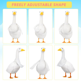 Flexible internal wiring lets Kedaijin wings fit various goose sizes with easy shaping.