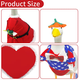 Kedaijin Easter goose outfit brightens garden for spring gatherings.