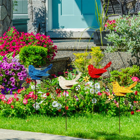 KEDONCHEN no-install garden decor easily inserts into soil for instant charm.