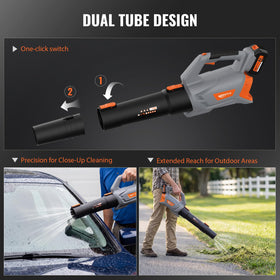 Keenstone Leaf Blower short-tube attachment for tight spaces