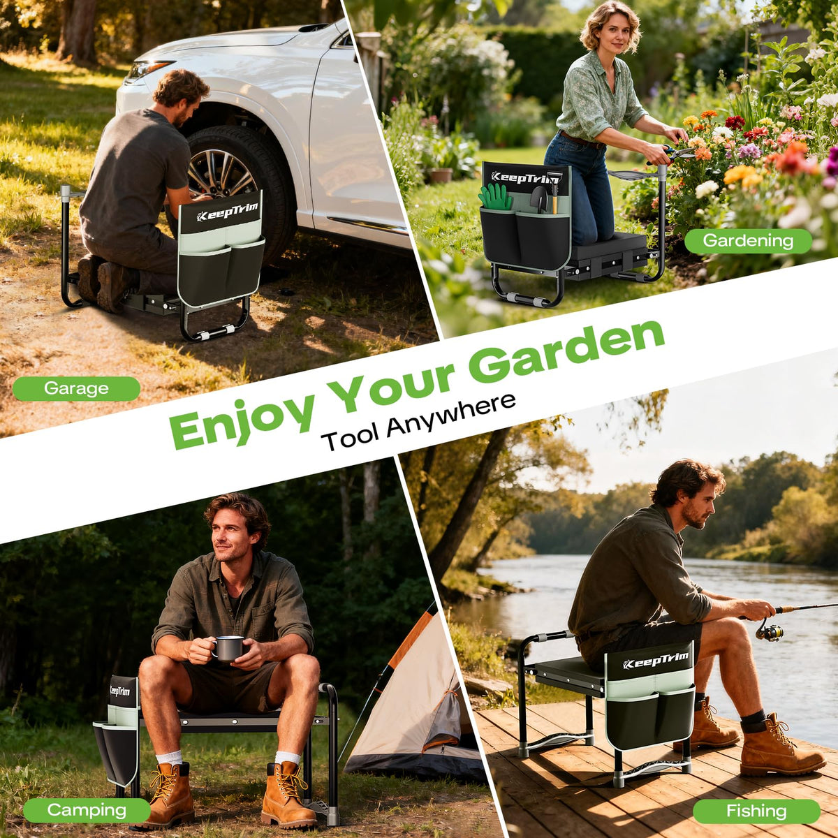 KeepTrim heavy-duty-frame ensures lasting durability in daily garden use.