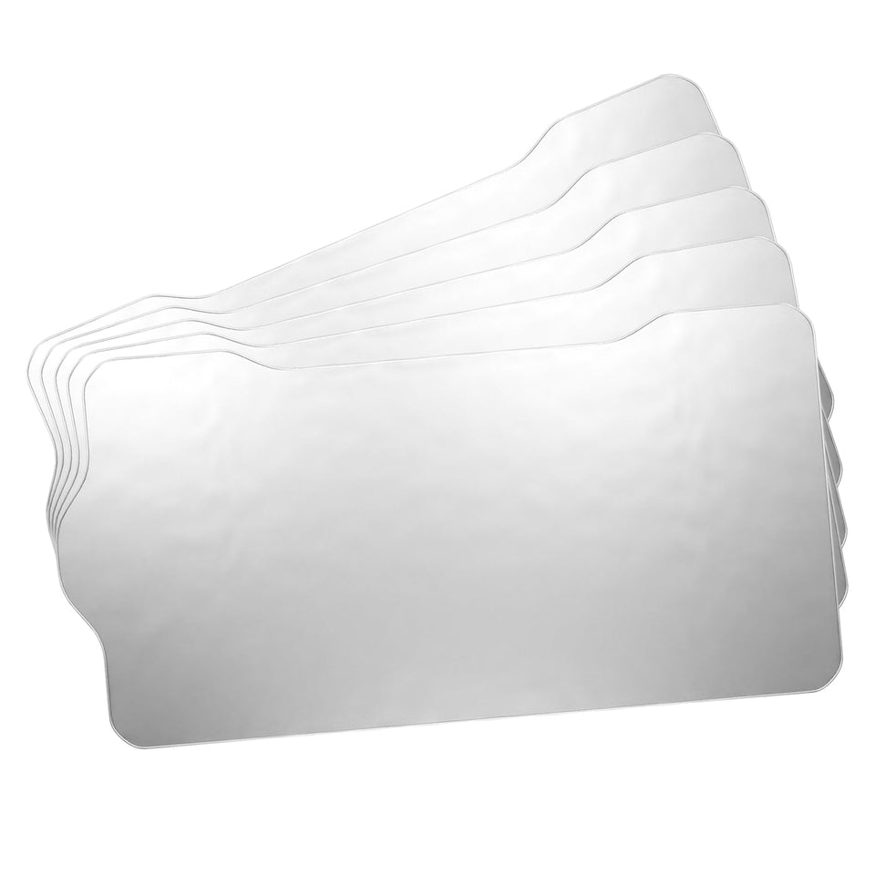 KEESHA Drip Tray Liner 5-pack side view showing quick cleanup benefits