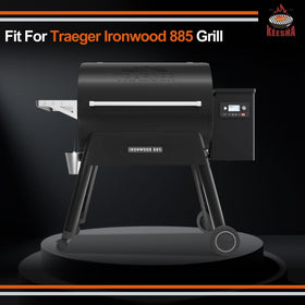 KEESHA liner functions as a grease catcher during grilling