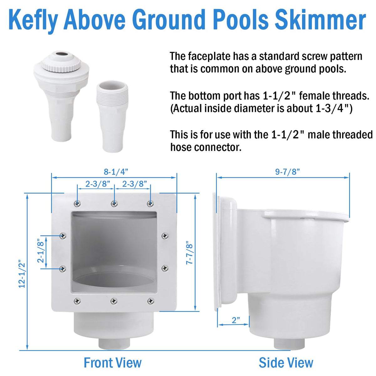 Kefly cofferdam provides a tight seal for reliable, leak-free operation.