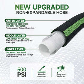 Kegemor lightweight hose enables easy handling and everyday tasks