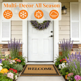 Kelarea doormat care tip: vacuum for easy maintenance.