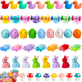 Kelfendeko mini duck figure for whimsical fairy garden displays.