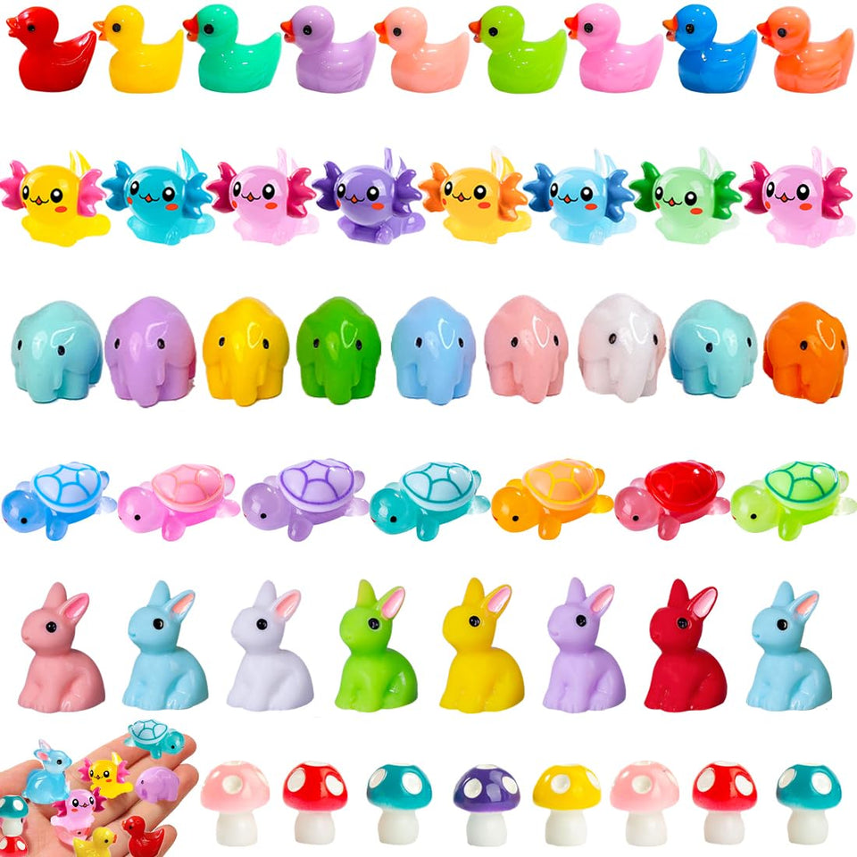 Kelfendeko mini duck figure for whimsical fairy garden displays.