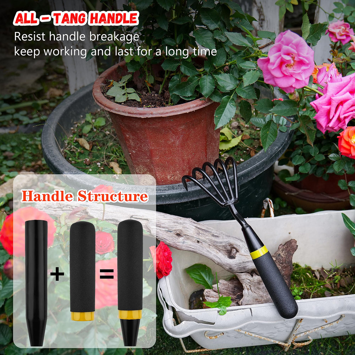 Kemaier hand-welded construction shows long-lasting garden tool durability
