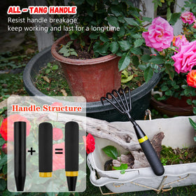 Kemaier hand-welded construction shows long-lasting garden tool durability