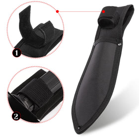 Kemaier metal detecting shovel serrated edge for quick soil penetration