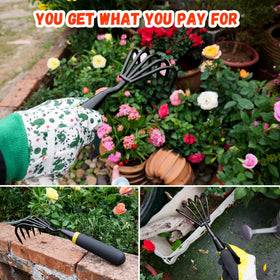 Kemaier professional-grade garden tool in use to ease soil work