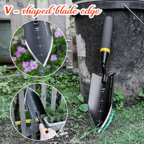 Kemaier trowel built-in scale for precise bulb planting