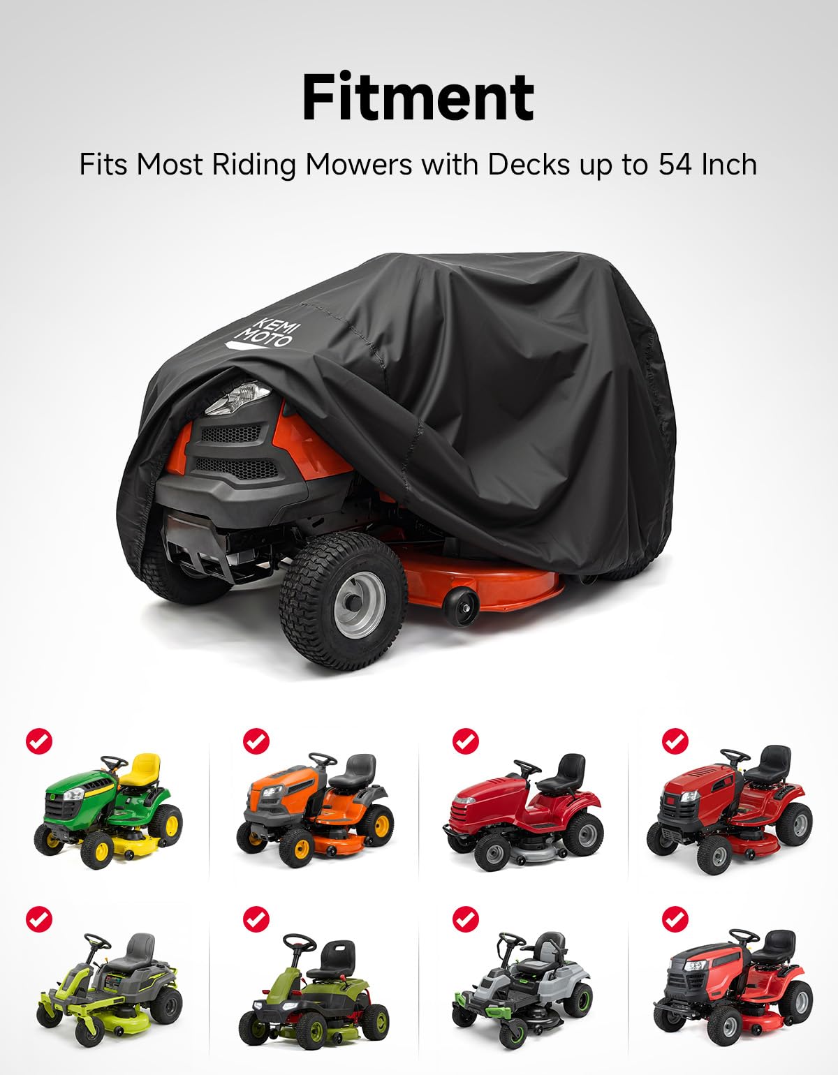 KEMIMOTO storage bag enables neat, compact garage storage