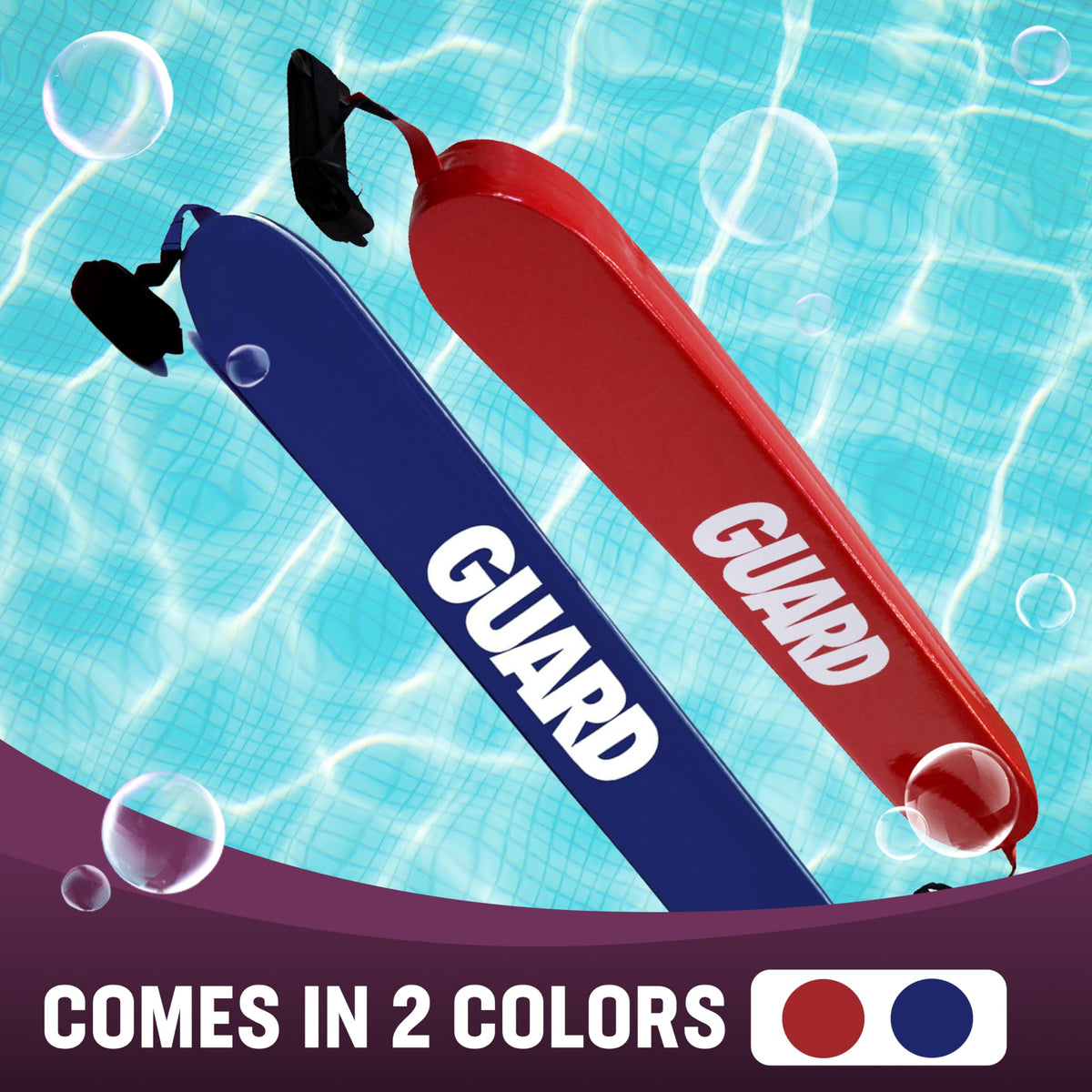 Kemp USA red flotation device for pool and waterfront safety programs.