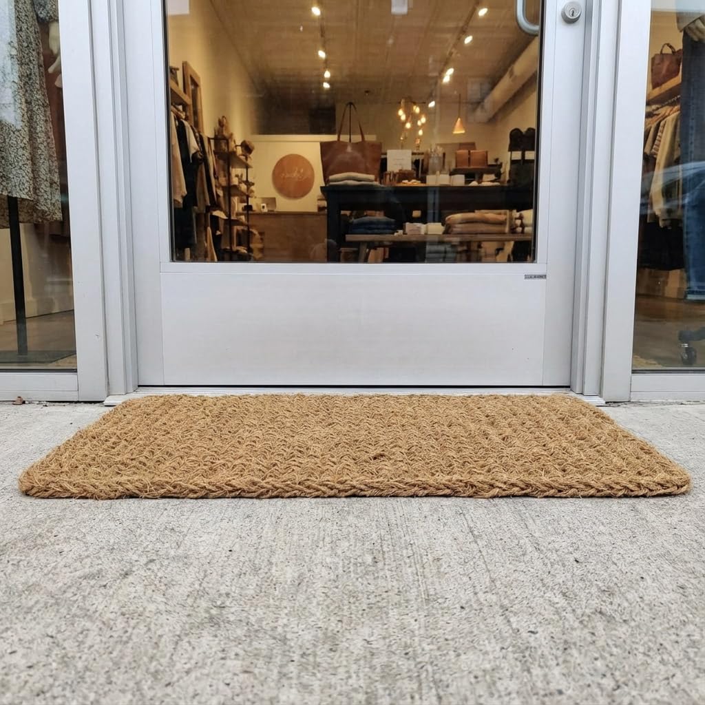 Kempf Dragon Weave doormat traps dirt before entering the home