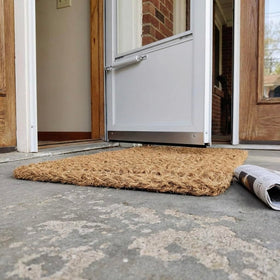 Kempf Dragon Weave doormat unbacked breathable design for quick drying