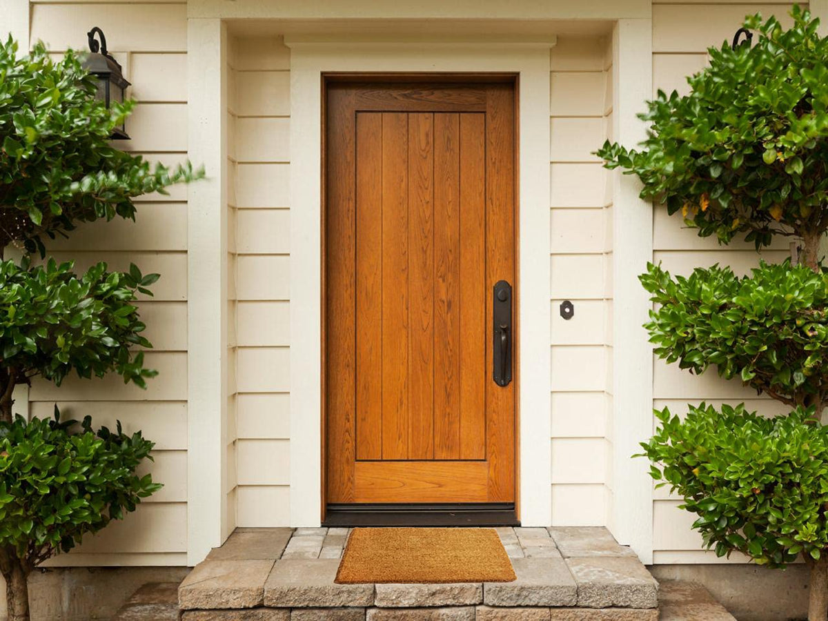 Kempf doormat in a high-traffic entryway undergoing daily use