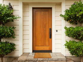 Kempf doormat in a high-traffic entryway undergoing daily use