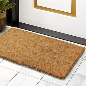 Kempf natural brown texture enhances rustic or modern entry aesthetics.