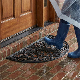 Kempf mat provides a low-profile entry that blends with any decor