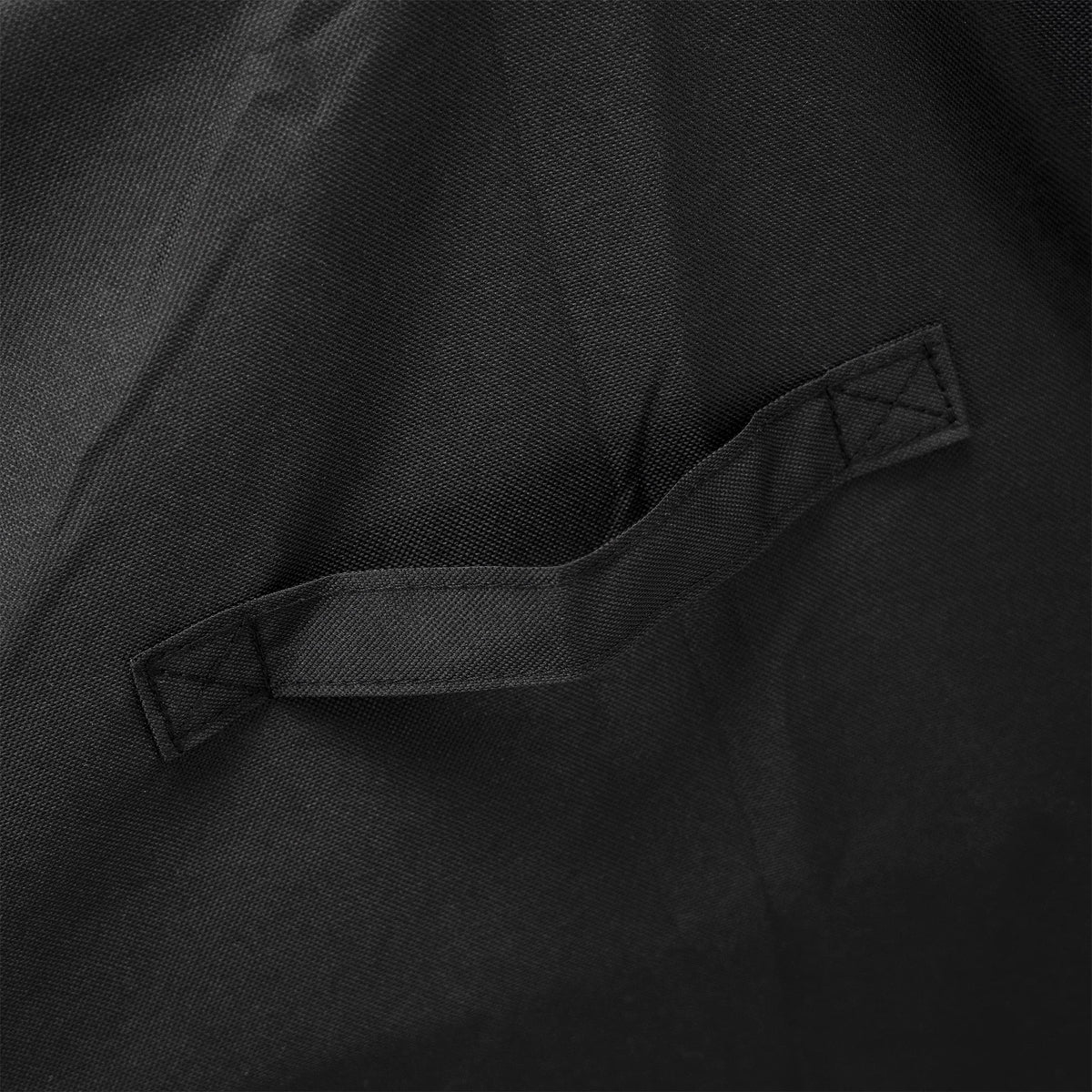 Durable polyester construction offers tear resistance for long-lasting protection.