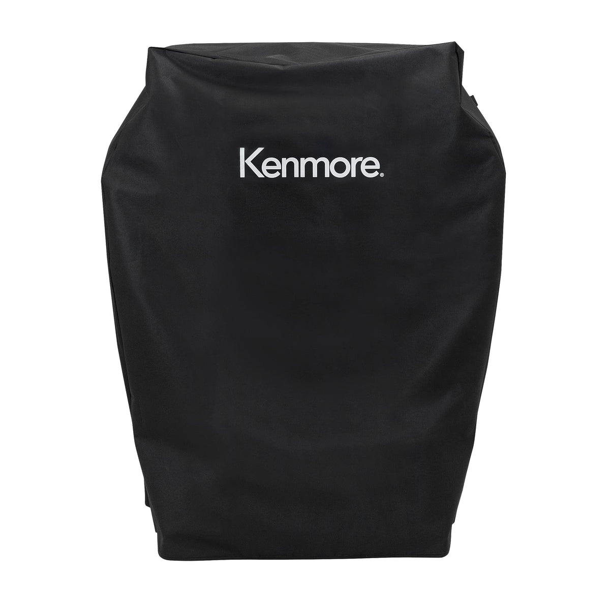 Kenmore 33-inch grill cover with waterproof fabric shields your grill from moisture.