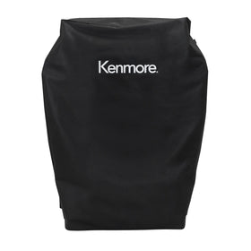 Kenmore 33-inch grill cover with waterproof fabric shields your grill from moisture.