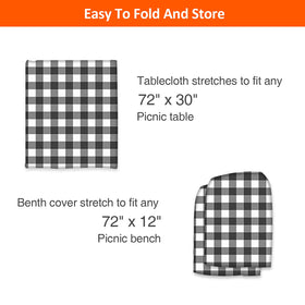 KENOBEE waterproof vinyl top offers easy wipe-down cleanup.