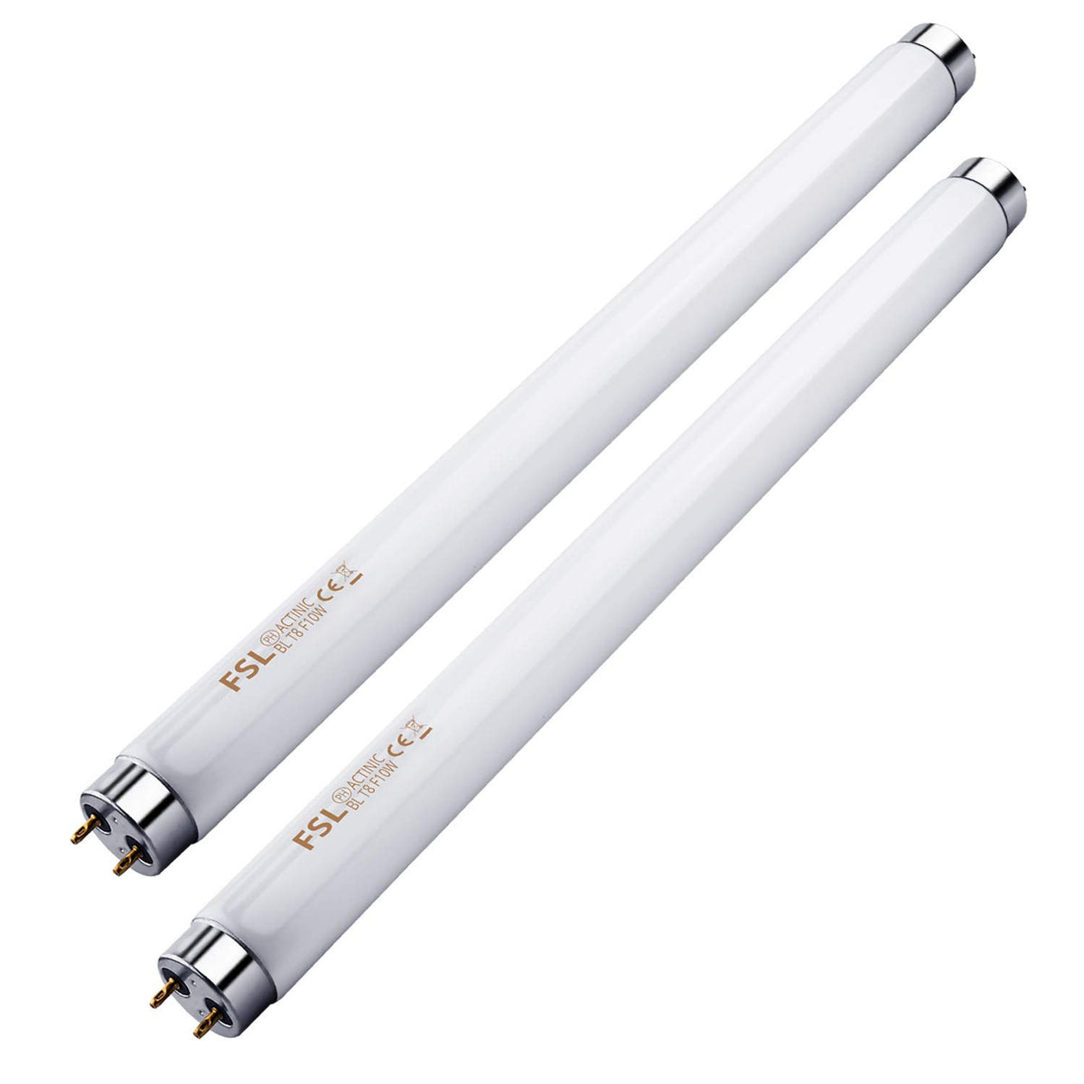 Kensizer 2-pack 13-inch bug-zapper light tubes for indoor and outdoor use, efficient replacement.
