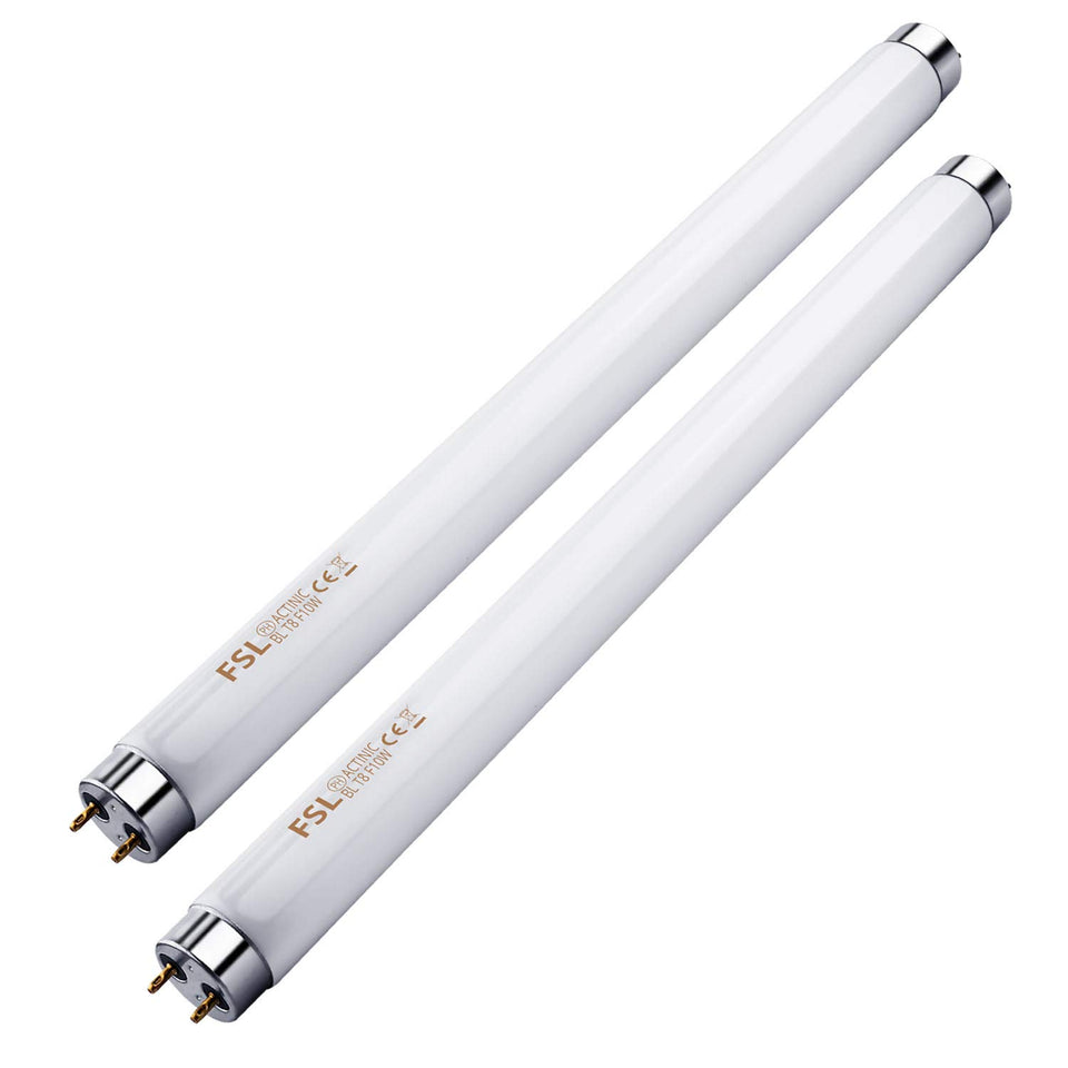 Kensizer 2-pack 13-inch bug-zapper light tubes for indoor and outdoor use, efficient replacement.