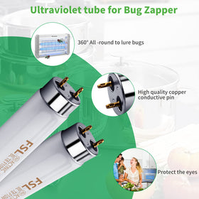 Kensizer 360-degree mosquito lure tube provides even light distribution.