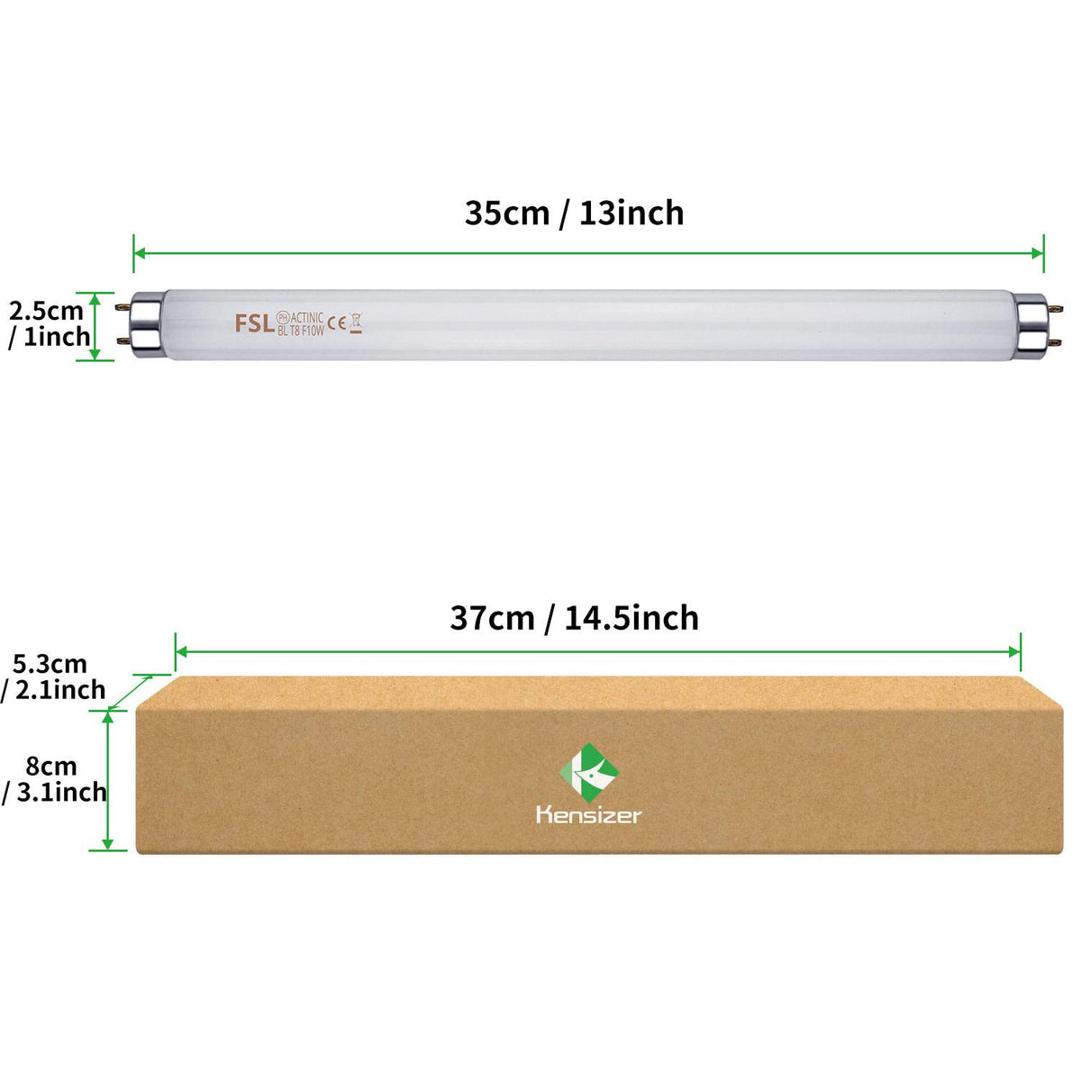 Kensizer premium copper connecting needle ensures reliable electrical connection.