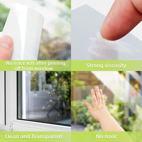 Kensizer window fly trap glue close-up highlights strong, mess-free adhesion.